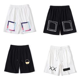 Verão designer shorts high street calças curtas dos homens esportes moletom hip hop streetwear roupas masculinas tamanho asiático M-2XL229H