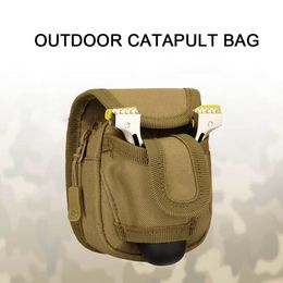 Outdoor Bags Sport Slings Bag Pouch Steel Ball Organiser Handbag Tool Waist Fanny Pack Kit Hiking Hunting Accessories 230907