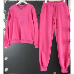 Women's Tracksuits Designer Pullover Print Women Casual Street Fashion Streetwear Zipper Sweatshirts Long Sleeves Coat and Pants Hoodie Set Banded