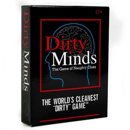Wholesales Dirty Minds Hilariously Twisted Adult Party Card Game Dirty Minds Board Game for Game Night Naughty Clues with Clean Answers