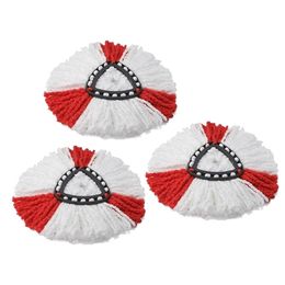 3pcs Replacement for Vileda O-cedar Mop Heads Refill Microfibre Spin Mop 360 Rotating Floor Mop Head 211215299I