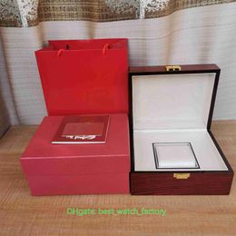 Selling Top Quality PP Nautilus 5711 Watches Boxes Leather Wood Watch Original Box Papers Card Lock Handbag 20 x 16CM For Aqua264O