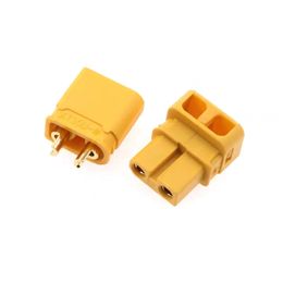 New Yellow XT30ULW w/Protector Female Connector XT30U Male Plug For RC UAV Parts Battery