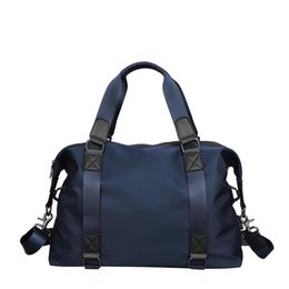 High-quality high-end leather selling men's women's outdoor bag sports leisure travel handbag 012430