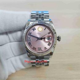 BP Maker Top Watches 36mm 126234 Diamond Roman pink Dial Sapphire Stainless 316L jubilee Mechanical Automatic Ladies Women's 236C