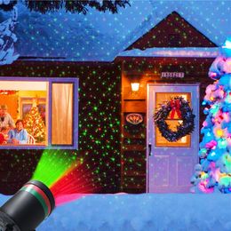 Lawn Stage Effect Light Sky Star LED Laser Projector Spotlight Waterproof Landscape Park Garden Christmas Decorative Lamp322z