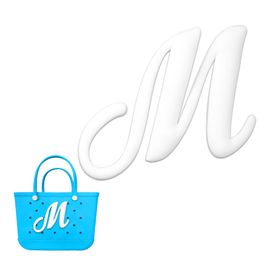 Athletic Outdoor Decorative Alphabet Letteringk Accessories Compatible With Bogg Bags Charm Inserts For Bag Personalise Your Tote Lett Otb9X