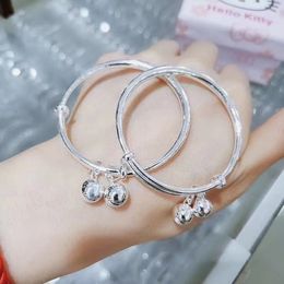 Designers luxurys bracelet solid Colour Bangle Diamonds couple models bracelets Valentine's Day versatile gift metal sense the same material bell bracelet