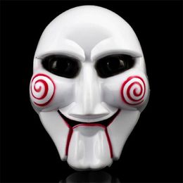 Halloween Party Cosplay Saw Puppet Mask Popular Masquerade Costume Billy Jigsaw Props Masks Festive Atmosphere Supplies GC2291