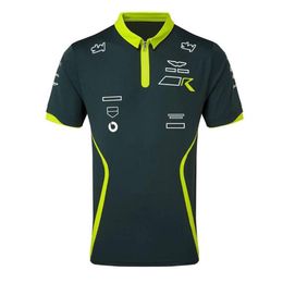 2022 New F1 Formula One T-Shirt Half Sleeve POLO Quick Dry Suit Team Racing Suit Custom Official Same Style276U