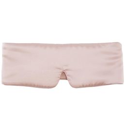 100% Natural Silk Sleep Eye Mask Memory Sponge Portable Sleep Cover Shade Soft Blindfold Thicker Eye Patch Travel Relax Aid 2207152499