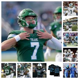 Tulane Green Wave Football Jersey 2 Shaadie Clayton-johnson 0 Patrick Jenkins 5 Yulkeith Brown 6 Lawrence Keys Iii 61 Cameron Wire