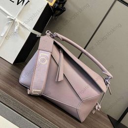 10A Top Puzzles Bag Designer Handbag Wallet genuine Leather Hand-held Square Luxury Embroidery Wide strap crossbody bag