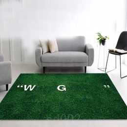 Big carpet wet grass rugs for bedroom large luxury green living room thicken fluffy art fashion floor area rug classical famous simple S02
