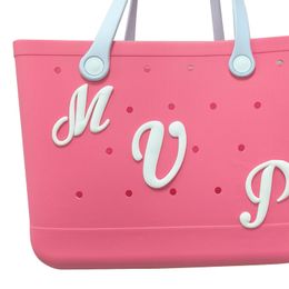 Charms Bag Compatible With Bogg Accessories Insert Decorative Alphabet Lettering For Personalise Your Beach Tote Rubber Letters J Drop Otldi