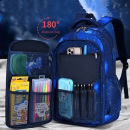 School Bags Children School Bags Boys Backpack Kids Primary Orthopaedic School Backpack Waterproof Schoolbag Book Bag Mochila Infantil 230907