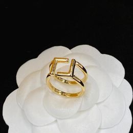 Fashion designer gold rings bague anillos for mens and women engagement wedding Jewellery lover gift with box NRJ275W