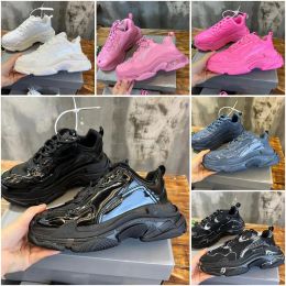 Triple S Turnschuhe Designer Schuhe Männer Turnschuhe Plattform Trainer Fshion Air Kissen Dicke Sohle Schuhe Vintage Papa Schuh Frauen Turnschuhe