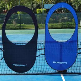 Badminton Sets Portable Tennis Target Rings Foldable Long Service Time Trainer Driving Range Equipment 230907