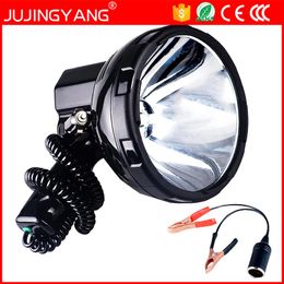 Bright Protable HID spotlight 220W xenon search light hunting 12V searchlight 35w 55w 65w 75w 100w 160w245w