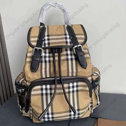Top travel bags Women's backpack Designer handbags Fashion new Oxford cloth multi-functional Tote schoolbag Classic plaid men's outdoor sports bag
