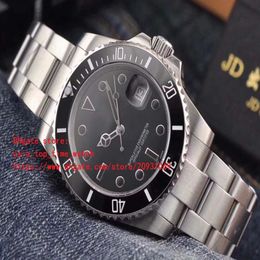 latest version 5 Colours Luxury 116610 40mm Asia 2815 movement Ceramic bezel Sapphire Mirror High quality Men's watch2195