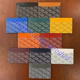 Card Holders famous designers bag Luxury Purse Genuine Leather Mini Wallets wristlets key chain Short wallet Mens Women's key2651