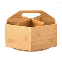 Storage Boxes Art Supply Organiser Desktop 6-Grids For Holding Pencils Stationery Essentials Offices