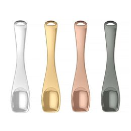 Party Favour Metal Face Cream Spoon Portable Skin Care Beauty Cosmetic Spata Spoons Eye Creams Stick Drop Delivery Home Garde Dhgarden Dhywu