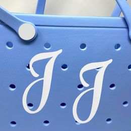 Shoe Parts Accessories Boglets Decorative Bogg Bag Alphabet Lettering Personalise Your With 3D Printed Letters Drop Delivery Otxgk