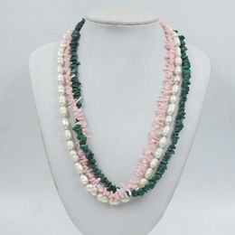 Choker Natural Pearl/coral/peacock. Stone. Combine The Most Beautiful Women's Necklace 50CM