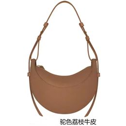 quality Small half moon tote Bags Luxury Numero dix Genuine Leather handbag crossbody shoulder Underarm bags Womens mens Designer cyme clutch bag 01