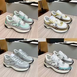 2023-Designer Sneakers Casual Shoes Spring and Summer New Rainbow Series Candy Colour White Shoes Trainers All-match Stylist Sneaker Shoes Platform Lace-up