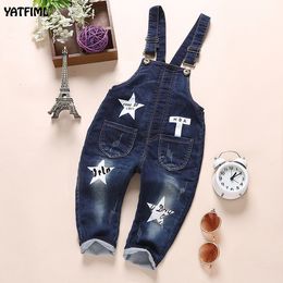 Rompers YATFIML Baby Jumpsuit Kids Dungarees Children Overalls Jumpsuits for Teens Jeans Clothes 230907