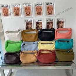 Cross Body Woven Bottegaavenetas Bags Woven Large Size Tote Brand Candy And Jodie Jodie Real Sheepskin Knotted Satchel Cloud Jodie Dumplings Knitting Handbag