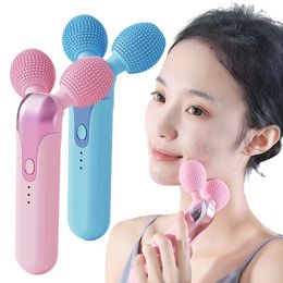Face Massager Electric Massage Roller Abdomen Leg Shaping Body Slimming Muscle Relaxation Lifting Wrinkle Remover 230907