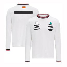 The new F1 racing suit Customised team version car fans auto racing f1 racing long sleeve round neck car overalls summer quick-dry225x