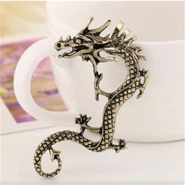 European and American retro punk dragon Ear Cuff Jewellery accessories earrings men's and women's clip-on earrings 2022 pa232i