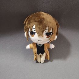 Plush Dolls 20cm Anime Stray Dogs Osamu Dazai Nakahara Chuuya Ryunosuke Akutagawa Plush Doll Toy Kids Gifts 230908