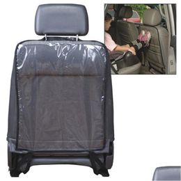 Party Favour Child Car Seat Backrest Protection Mat Baby Anti Kick Pad Dirt Cleaning Cushion Household Clean Supplies Drop De Dhgarden Dhquz