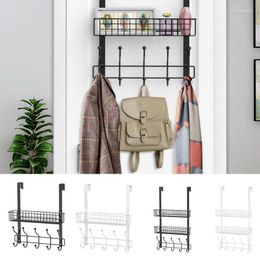 Storage Boxes Over The Door Organiser Heavy-Duty Hanger Rack Home Arrangement Of Hooks For Back Bedroom Living Room Nursery Toys