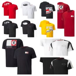 F1 Formula One team uniform men's short sleeve breathable quick-drying T-shirt outdoor leisure sports racing suit