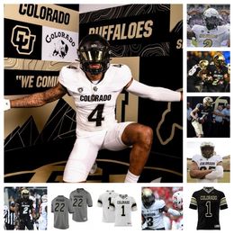 2023 Colorado Buffaloes Fußballtrikot 16 Ryan Staub 23 Carter Stoutmire 51 Isaiah Jatta 22 Anthony Hankerson 85 Jacob Seite 21 Shilo Sanders 28 Asaad Waseem