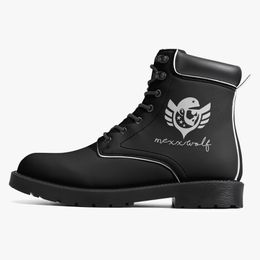 Classic Martin Boots Customised pattern Unisex Fashion black trend Versatile Elevated Casual Boots 36-48 3058