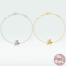 VAC 4 Four Leaf Clover Designer Pendant bracelet with diamond luxury fashion Necklaces Stud Earring ring set 925 Sterlling Silver 292W