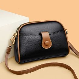 No Brand Name New Women's Bag Small Bag Advanced Sense Small Crowd Zero Wallet Shell Bag Versatile One Shoulder Crossbody Bag