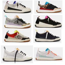 10A basket yeah golden sneakers casual shoes Leopard snakeskin print dirty goose designer superstar men and women Gletter Leather Camo-Print Low-Top Sneakers