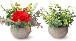 Artificial flowers that add greenery to your home properly block UV rays to make you happy every day LF20309078