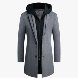 Erkek kazaklar kış uzunluğu hırka kazak büyük boy gevşek moda artı gündelik sıcak erkekler giyim örgü paltolar m-4xl