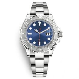 High Cost Effective Top Mens Sapphire Mechanical Automatic Watch Blue Asia 2813 Movement Ceramic Bezel Basel Dive Date Full Steel 277N